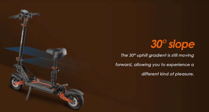 KUKIRIN G2 MAX E-Scooter 30° Steigungen
