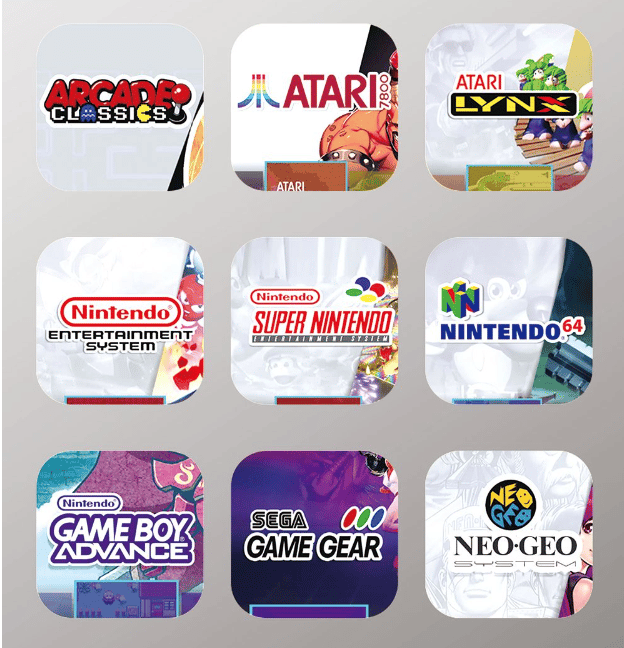 Gamebox G7 Retro Konsole Emulierbare Systeme