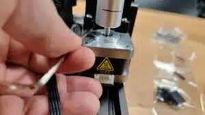 Voxelab Aquila S2 Testbericht & Review Kuppler & Gewindestange