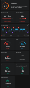 Amazfit T-Rex 2 Test & Review Schlaftracking