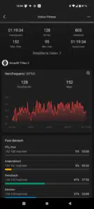Amazfit T-Rex 2 Test & Review Trainingsübersicht