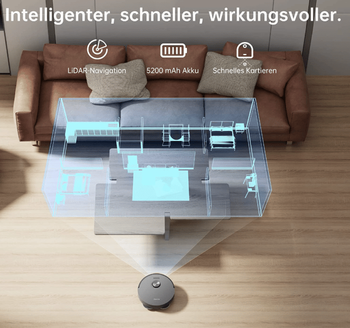 Dreame L10s Pro gute Navigation