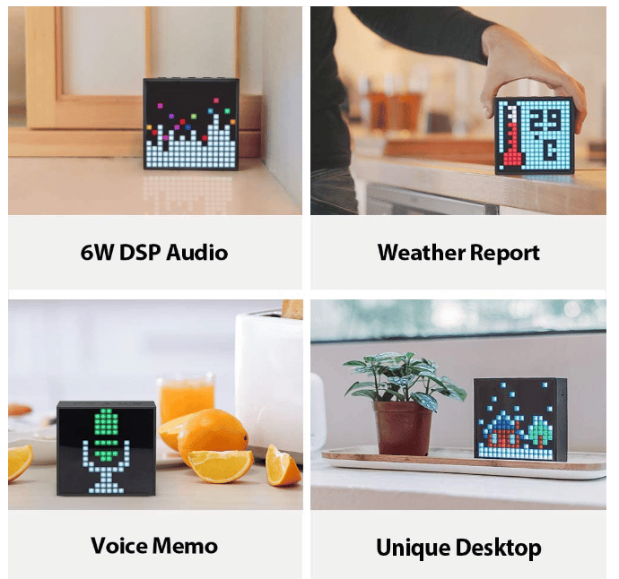 Divoom Timebox-Evo Pixel Art Bluetooth Lautsprecher