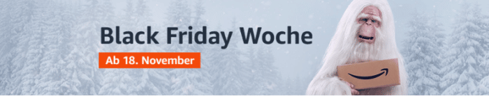 Amazon Black Friday Woche 2022