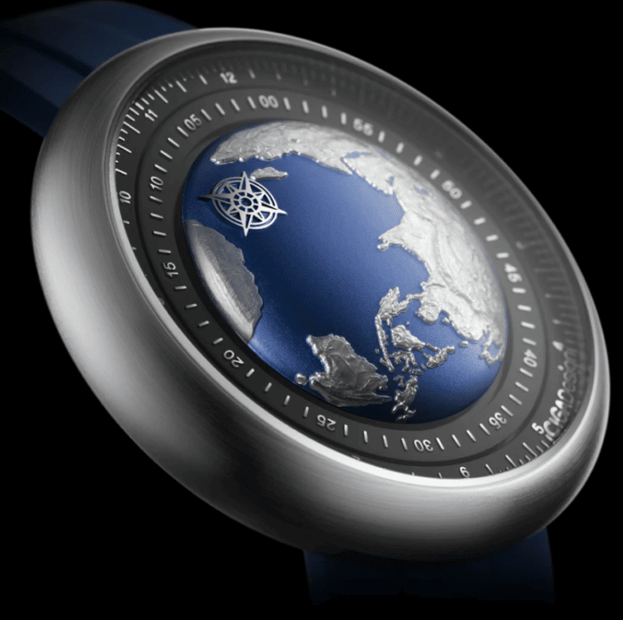 CIGA Design Mechanical Watch Series U Blue Planet