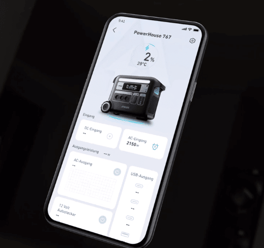 Anker PowerHouse 767 app operation