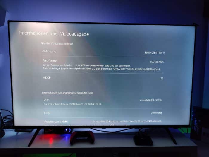 Isnow TGS Immersion LED Streifen günstige Ambilight Alternative 4k@60+HDR