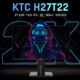 KTC H27T22 Gaming Monitor ab 230€ – 27″ QHD Gaming Monitor mit 165 Hz (27″, 165 Hz, 2560 x 1440 Pixel, HDMI 2.0, DP1.2)
