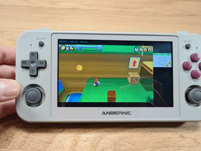 Anbernic RG505 nintendo 3Ds Emulation Super Mario Bros