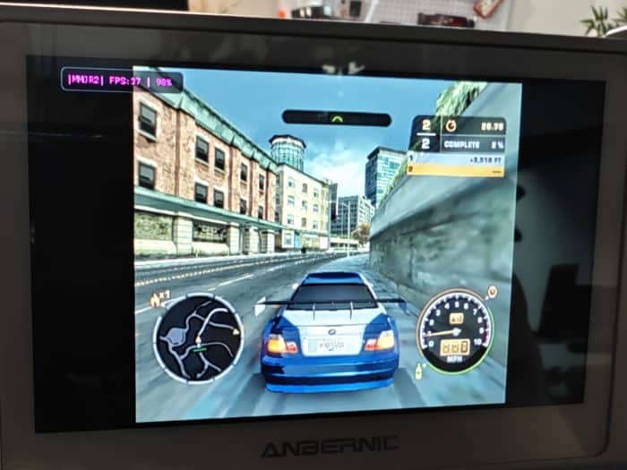 Anbernic RG505 Gamecube Emulation Need For Speed