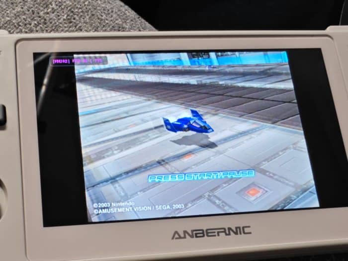 Anbernic RG505 Gamecube Emulation F-Zero GX