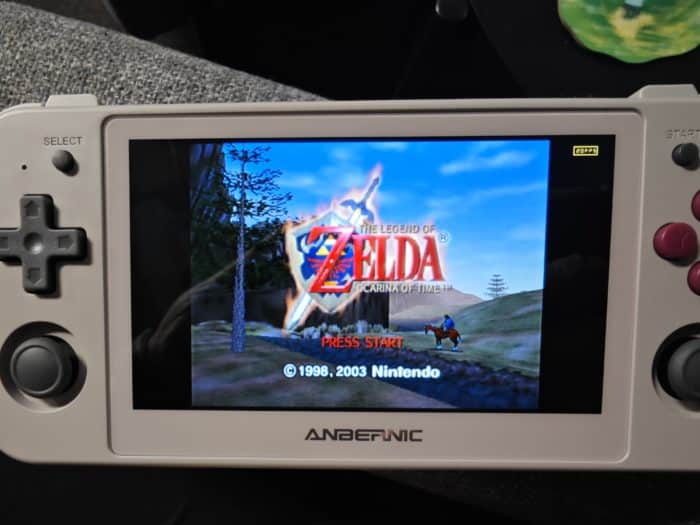 Anbernic RG505 N64 Emulation Zelda