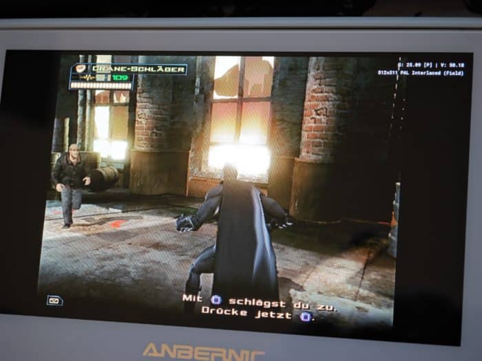 Anbernic RG505 Playstation 2 Emulation Batman: Begins