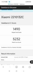 Xiaomi 13 Pro Geekbench Benchmark