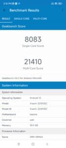 Xiaomi 13 Pro Geekbench Benchmark