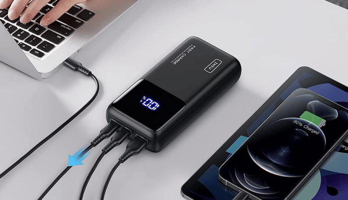 INIU Power Bank 65W, 25000mAh