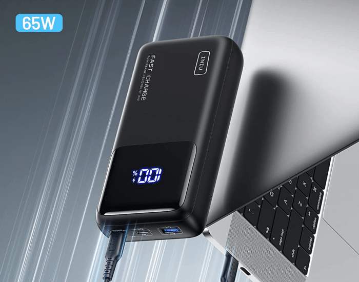 INIU Power Bank 65W, 25000mAh