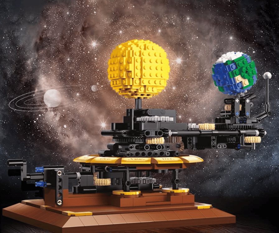 CADA klemmbausteine c71004w Sonnensystem