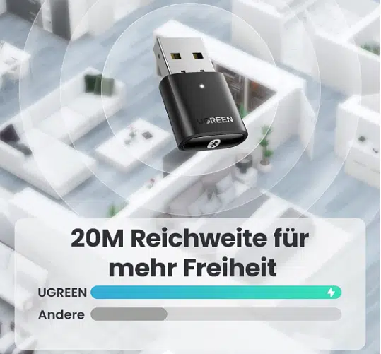 UGREEN Bluetooth Adapter für PC