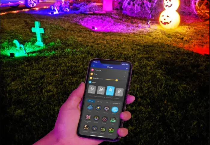 Govee Smart LED Strahler APP Steuerung