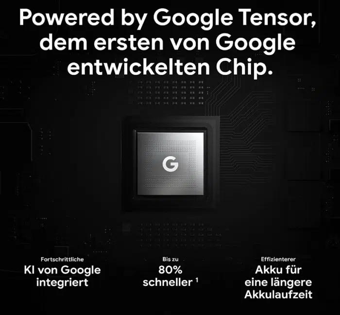 Google Pixel 6 mit Tensor Chip