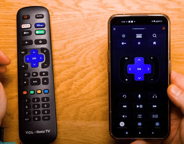 Roku TV Oberfläche Test & Review  Fernbedienung vs App Steuerung Smartphone