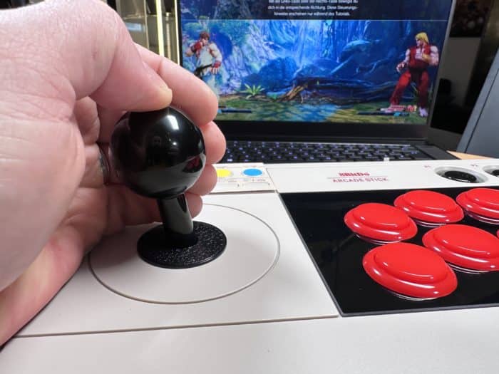 8BitDo Arcade Stick Street Fighter V per PC Ambindung