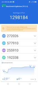 Nubia  Redmagic 8 Pro Test & Review Screenshots Antutu