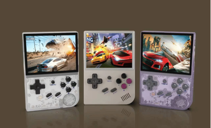 ANBERNIC RG35XX unterschiedliche Gehäuse