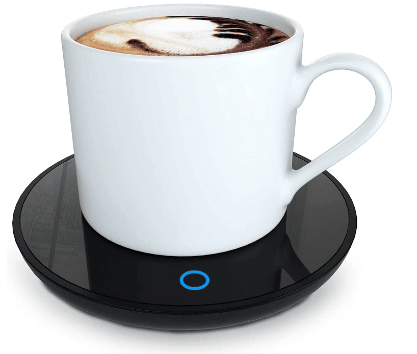 Elektrischer Kaffeewärmer mit Tasse