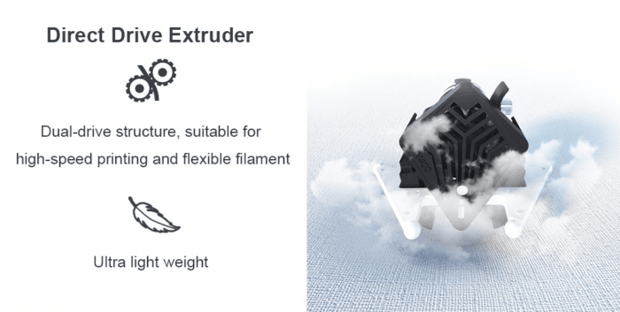 FLSUN V400 Delta Drucker Direct-Extruder