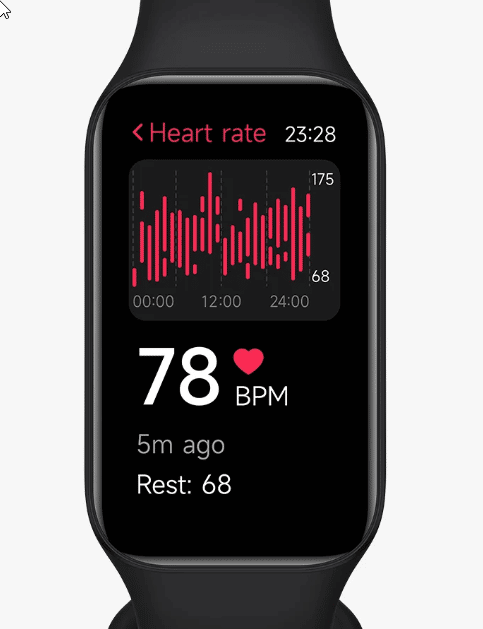 Redmi Smart Band 2 mit Herzfrequenzüberwachung