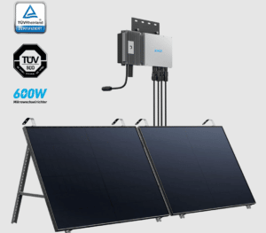 Anchor SOLIX RS40P balcony power station set for tilt mounting solar panel