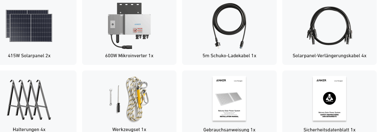 Anker Solix Balkonkraftwerk ab 699€ günstig kaufen (02/2024)