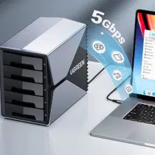 UGREEN 5-Port Festplattengehäuse