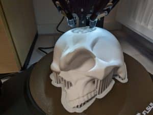 Flsun V400 Testbericht & Review Testdrucke Desk Skull