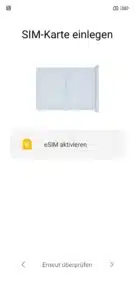 Xiaomi 13 Lite Test & Review eSim Unterstützung