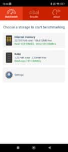 Xiaomi 13 Lite Test & Review Benchmark Lese & Schreibraten