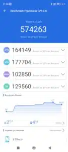 Xiaomi 13 Lite Test & Review Benchmark Ergebnisse