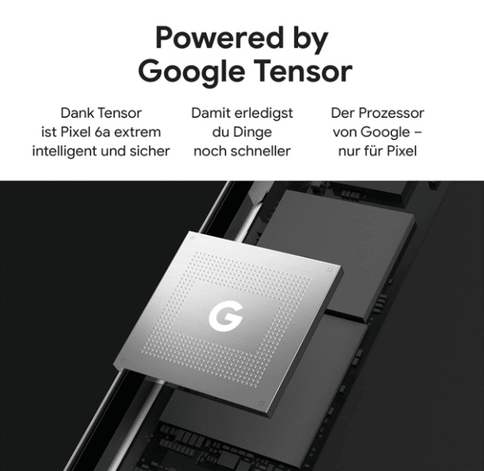 Google PIxel 6a Tensor Chip