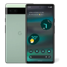 Google PIxel 6a in grün