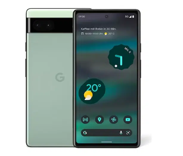 Google PIxel 6a in grün