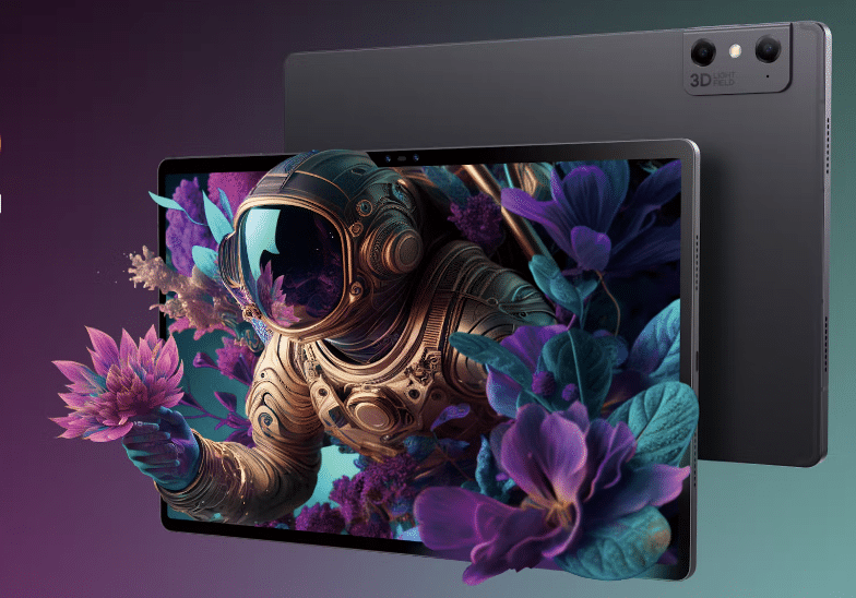 Nubia pad 3D Front & Rückseite
