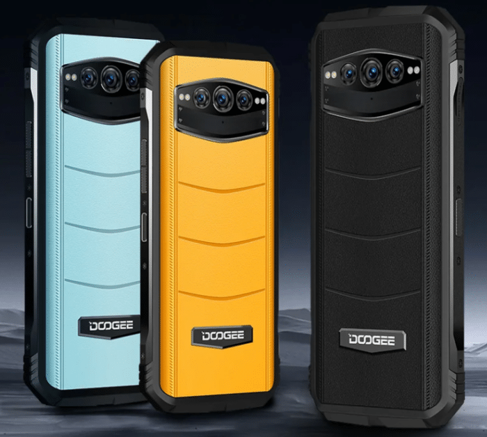 Doogee S100 3 verschiedene Farben