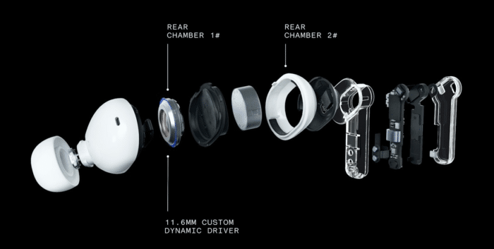 Nothing ear(2) with 11.6mm driver