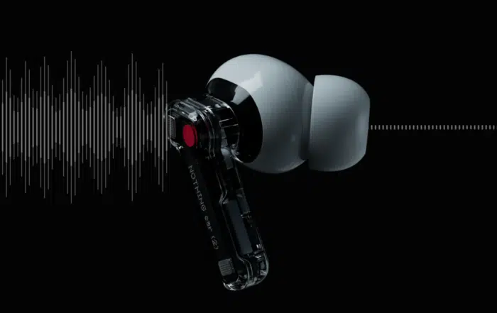 Nothing ear(2) mit aktiver Geräuschunterdrückung, einstellbar in 3 Stufen