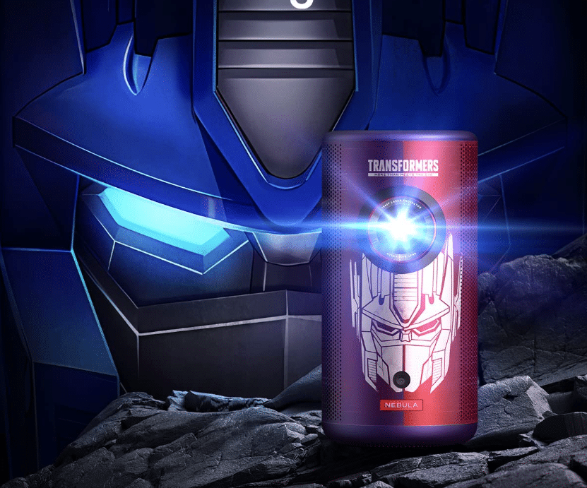 Nebula Anker Capsule 3 Laser beamer limitierte Transformers Edtion