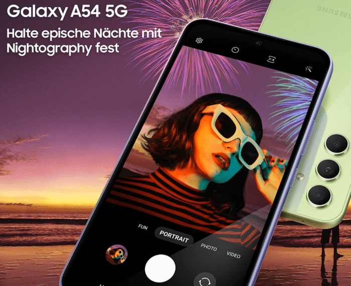 Samsung Galaxy A54 Kamera