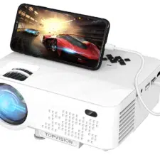 TOPVISION Mini Beamer mini MHL Video Übertragung