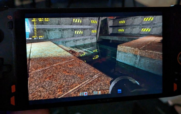 OnexPlayer mini Pro Test & Review Quake 2 RTX Performance